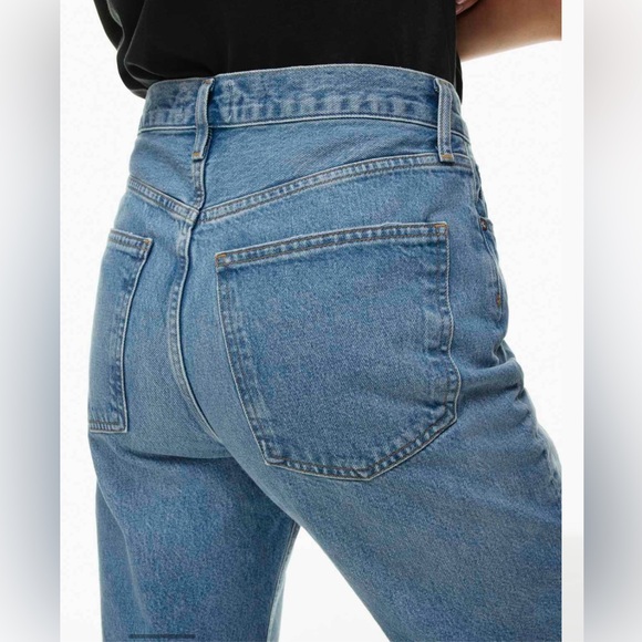 Agolde- 90’s Jean, color: Bound, size 24, like new, worn 2x & cleaned- big on me - Picture 6 of 10